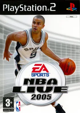 NBA Live 2005 (Japan) box cover front